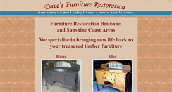 Desktop Screenshot of davesfurniture.com.au